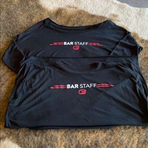 Lot of 2 Cyclebar Staff Tshirts